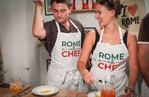 Rome Tipsy Cooking Class: Make Pasta & Mix 3 Spritz Cocktails