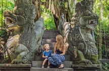 Half Day Ubud Tour with Zipline, Rice Terrace and Monkey Forest