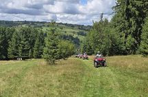From Krakow: Mountainside Quad Adventure & Hot Springs Tour