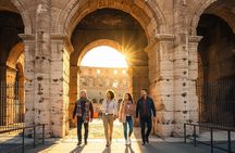 Colosseum at Golden Hour Guided Tour with Arena Floor