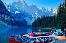 Canmore/Banff: Sunrise Moraine Lakes & Louise Adventure Tour