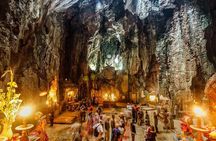 Da Nang Night Tour: Marble Mountains, Lady Buddha & River Cruise