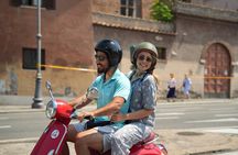 Rome’s Highest Hills Skyline Vespa Tour with Driver and Photo