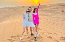 ViP Desert Safari Dubai, Free Pick-Drop - 5* BBQ & Buffet Dinner
