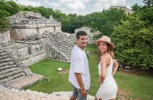 Ek Balam Cenote and Colonial Town