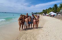 roatan excursión ,zip line ,sloths ,beach and island tour