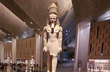 All in one Giza Pyramids, Sphinx, Grand Egyptian Museum, king Tut