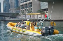 Dubai Yellow Boat Tour Marina Palm and Burj Al Arab