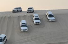 Sharing Desert Safari Dune Bashing and Al Adaid Sea