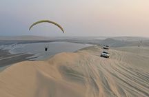 Sharing Desert Safari Dune Bashing and Al Adaid Sea