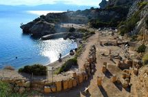 Athens: Lake Vouliagmeni Corinthian Swim & Heraion site Sunset
