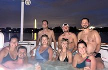 Luxury Hot Tub Boat of DC Potomac Monuments Private Tub up to 10
