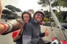 Roma Vespa Tour & Traditional Roman Food and Extras 