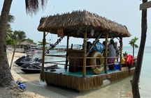 Private Tiki Boat Adventure in Caye Caulker