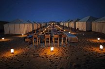 Sunset in Agafay Camel and Quad Adventure with Moroccan Dinner