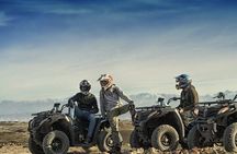 Marrakech: Agafay désert 1h buggy dîner spectacle et Dromadire 