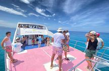Puerto Plata Private Sunset Catamaran with Open Bar and BBQ