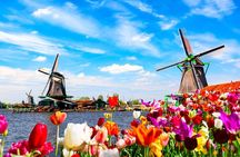 Keukenhof Gardens and Zaanse Schans Windmills Day Tour