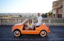 Private Convertible Fiat 500 Tour of Rome with Photoshoot