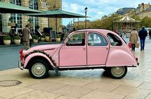 Christmas illuminations in 2CV - With 2 Presents (Food + goodies)