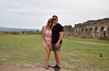 Vintage Fiat500 | Aqueduct, AppianWay, Catacomb & Timeless Photos