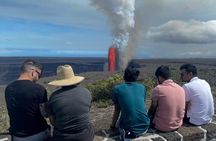 Experience Hawaii Volcano, Waterfall, Black Sand Beach & Lunch
