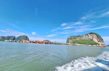 James Bond Island from Khaolak and Monkey Cave Temple