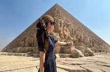 Unique Giza Saqqara Memphis Authentic Lunch with Pyramids View