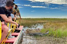 Everglades Airboat Adventure and Biscayne Bay Boat Tour