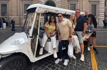 Private 3 H Panoramic Tour of Rome By Golf Cart - pick-up included
