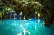 Cenote La Noria Tour + Jewelry Shopping Tour + Tequilera