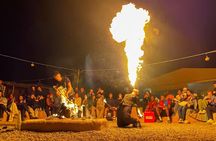 Sunset in Agafay Camel and Quad Adventure with Moroccan Dinner