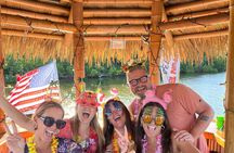 2 Hour Naples Tiki Boat Cruise, Port Royal and Luxury Canal Tour