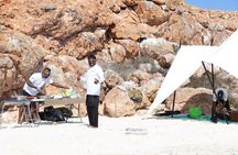 Private Full Day Dimaniyat Island Experience with Beach Barbecue