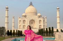 Agra : Sunrise Taj Mahal Skip-the-Line Tour with Optional Add-ons