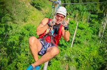 Zipline Xtreme Punta Cana 8 Lines and Hanging Bridge Adventure