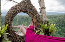 Bali Photo Tour: Gates of Heaven, Rice Terrace, Waterfall & Swing