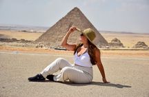 Fly to Cairo:Explore Pyramids & Optional Tutankhamun’s Mask Visit