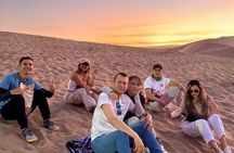 From Lima : Paracas,Islands, Huacachina Oasis with hotel pickup