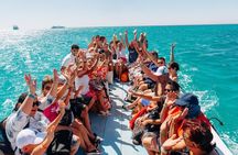 Hula Hula Island VIP Boat , Parasailing & Transfer / Hurghada
