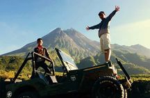 Yogyakarta: Mount Merapi Sightseeing Jeep Tour with Pickup