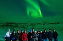 Hunting Aurora Boreales Small Group, with costumes, snacks and photo