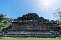 Xunantunich Maya Ruins and San Ignacio Market from Belize City