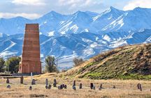 All-Inclusive Day Trip: Burana, Canyons & Issyk Kul with Pickup