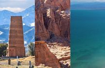 All-Inclusive Day Trip: Burana, Canyons & Issyk Kul with Pickup