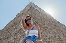 From Airport: Giza Pyramids,grand Museum and Quad Bike Adventure