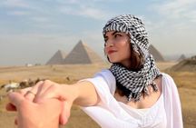 From Airport: Giza Pyramids,grand Museum and Quad Bike Adventure