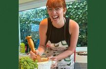 Mortar pesto lesson with World Champion and local Menu