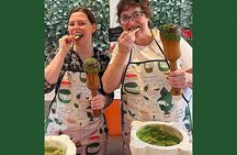 Pesto and walnut mortar sauce with World Champion and Ligurian Menu