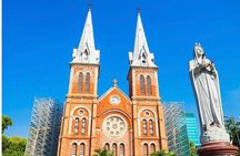 Saigon Half-Day Tour with Pink Church (Less crowded), Light Lunch
